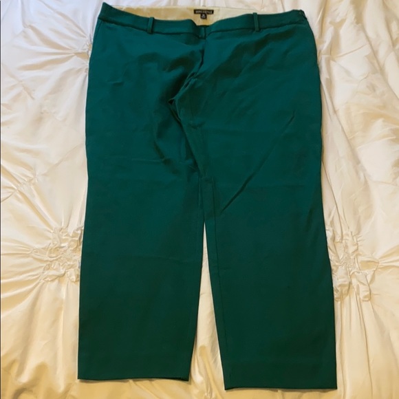 J. Crew green skinny ankle pants - Picture 2 of 7